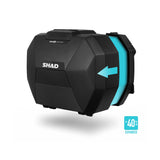 Maletas Laterales Expandibles Sh38X Carbono