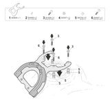 Fijacion Bolsa Deposito Click System Cf Moto 450Mt / 700Mt
