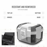 Top Case Tr41 Terra Aluminio